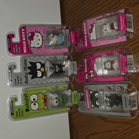 6 pc Glass Hello Kitty and friends minis - Picture 2 of 9